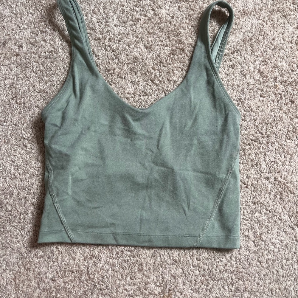Gilly Hicks Light Green Activewear Top